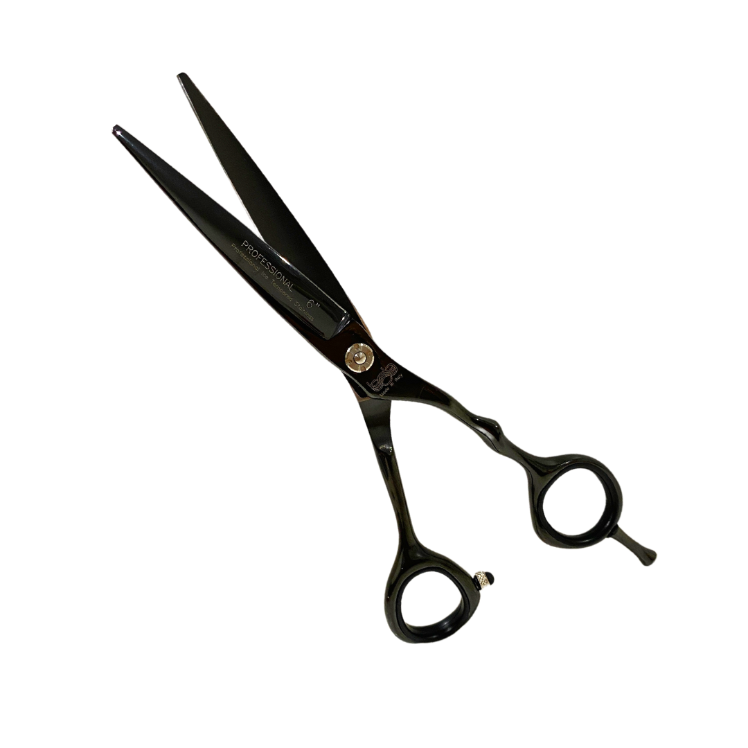 Bob Black Edition 5.5 Inch Scissors Japanese Steel - Made In Italy