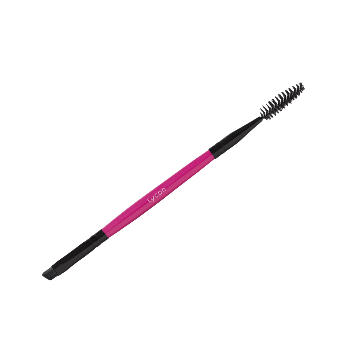 Lycon Dual Ended Eyebrow Brush Pink