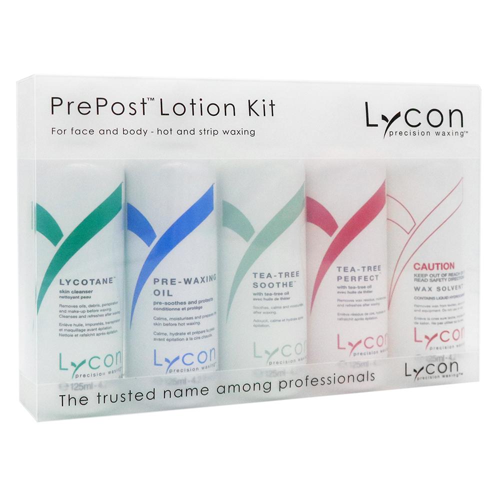 Lycon Pre And Post Lotion Kit 5x125ml