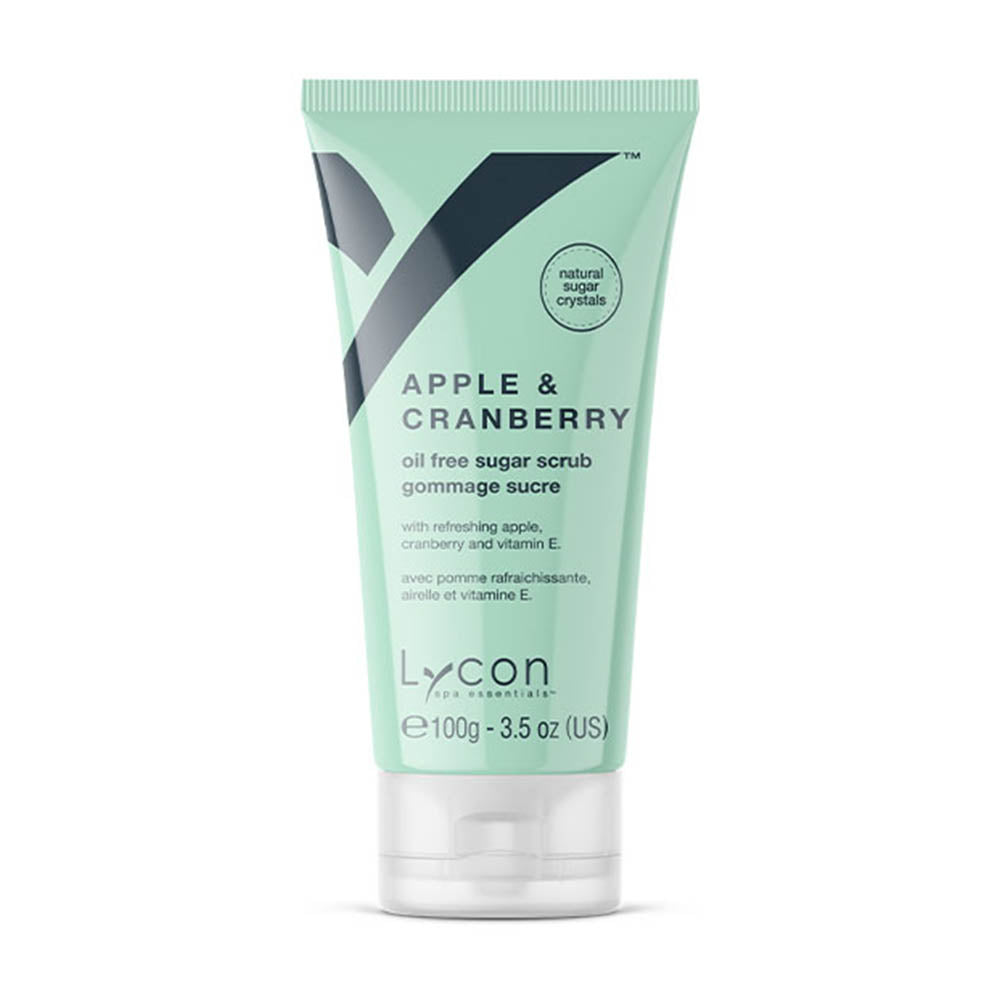 Lycon Apple And Cranberry Sugar Scrub 100g