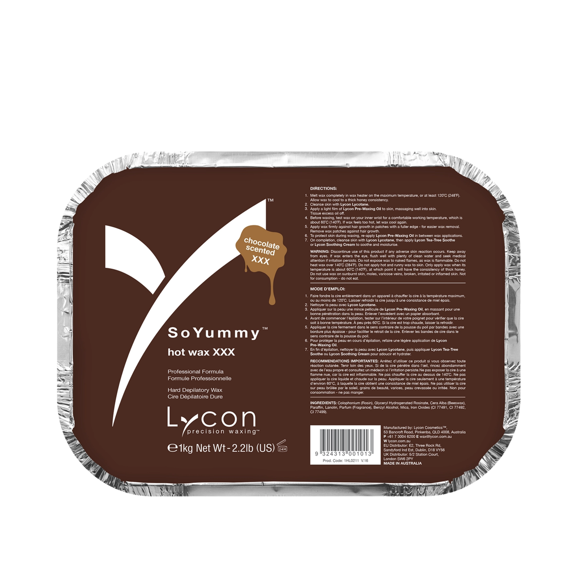 Lycon So Yummy Hot Wax 1kg