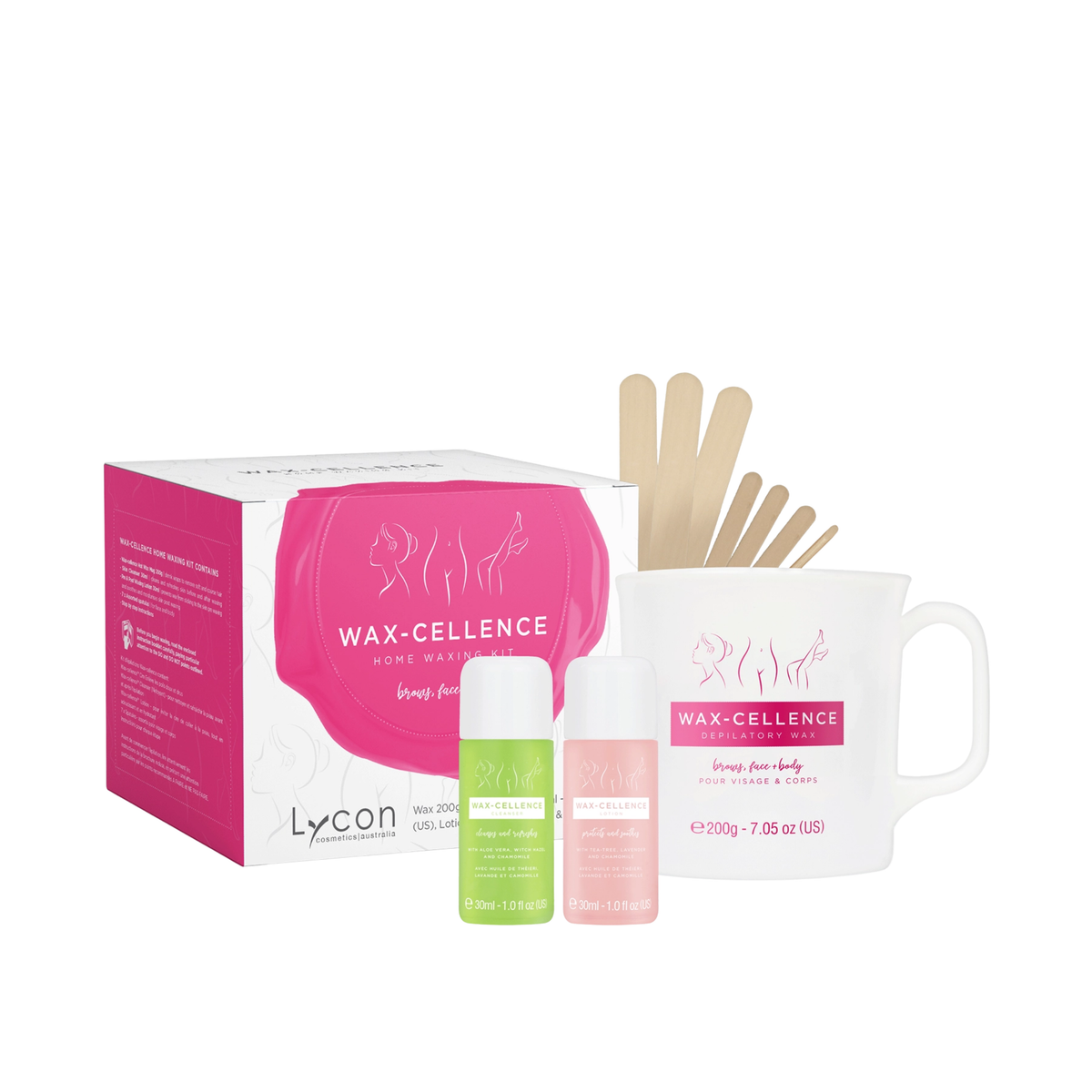 Lycon Lycon Wax-cellence Home Waxing Kit