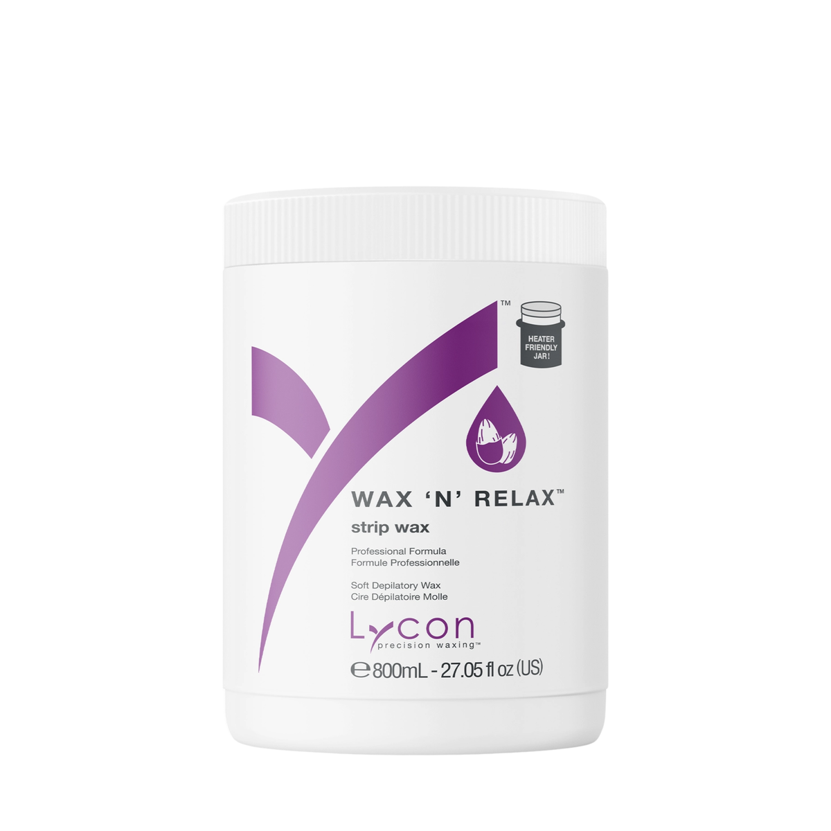 Lycon Wax N Relax Strip Wax 800ml