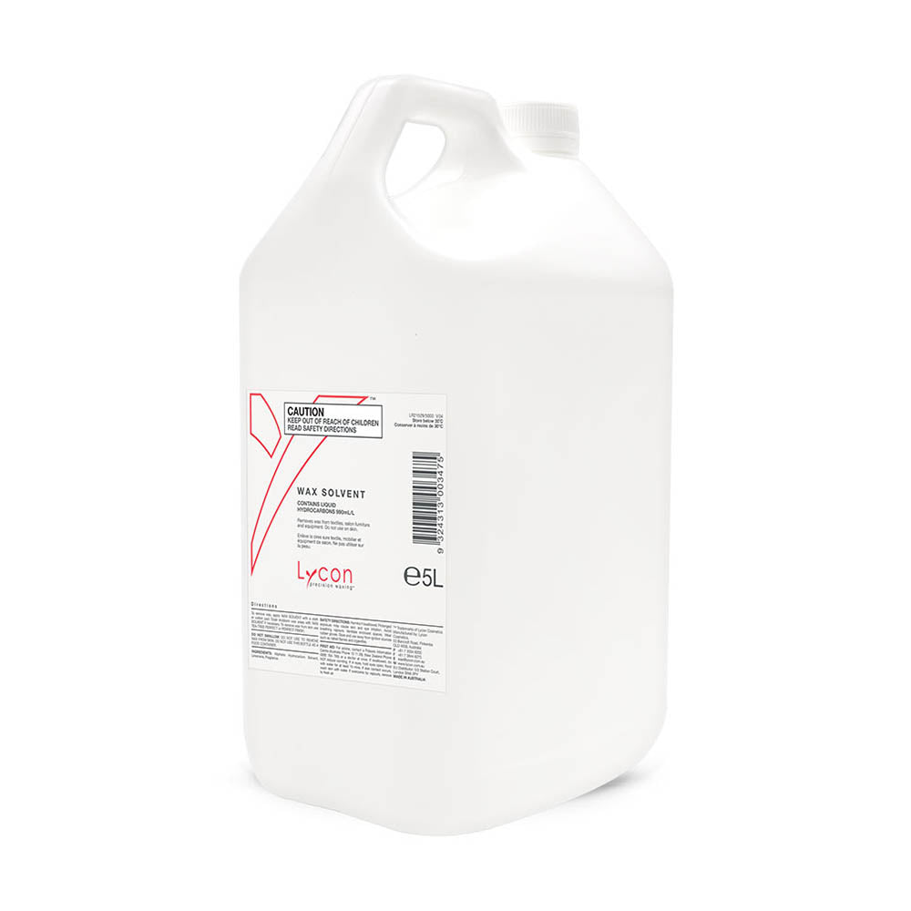 Lycon Wax Solvent Post Waxing Salon Cleaning 5l