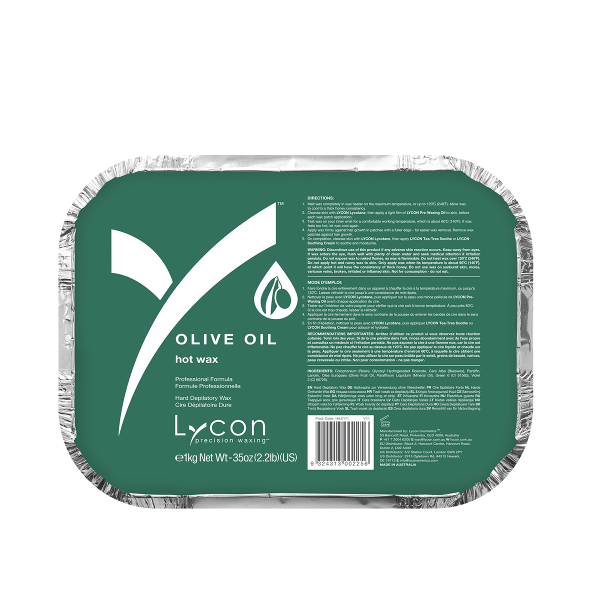 Lycon Olive Oil Hot Wax 1kg
