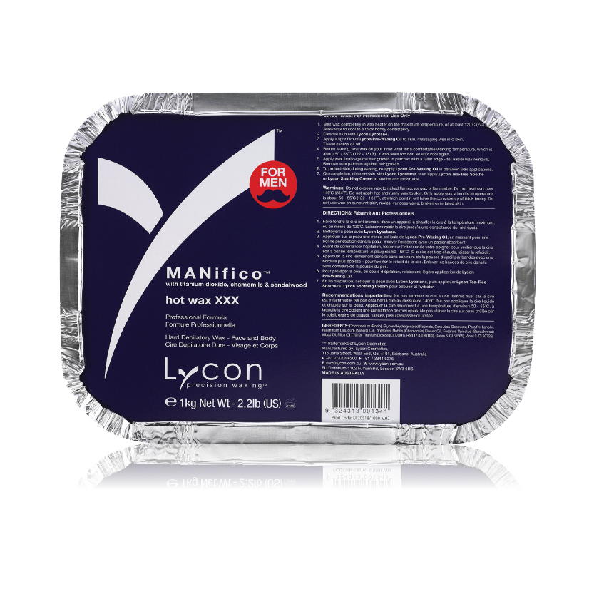 Lycon Manifico Mens Hot Wax 1kg