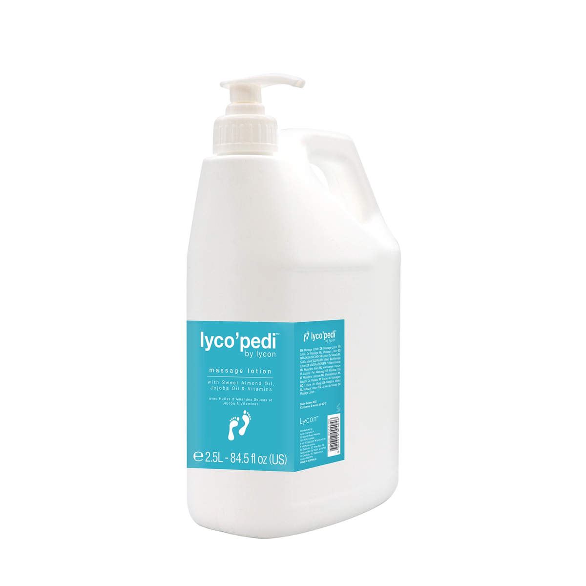 Lycon Lyco-pedi Massage Lotion 2.5l