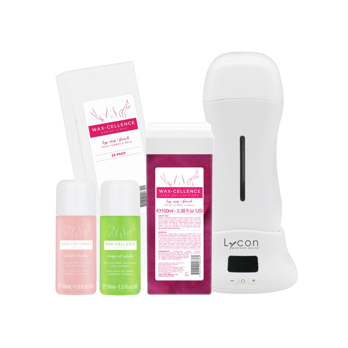 Lycon Lycon Wax-cellence Cartrdige Home Waxing Kit
