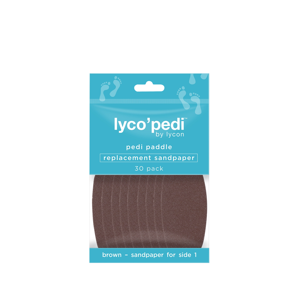 Lycon Lyco-pedi Paddle Replacement Sandpaper 30pk