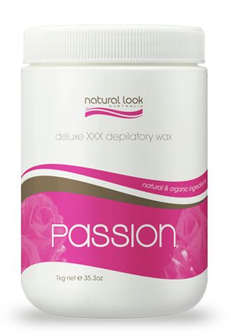 Natural Look Passion Delux Xxx Strip Wax Tub 1kg