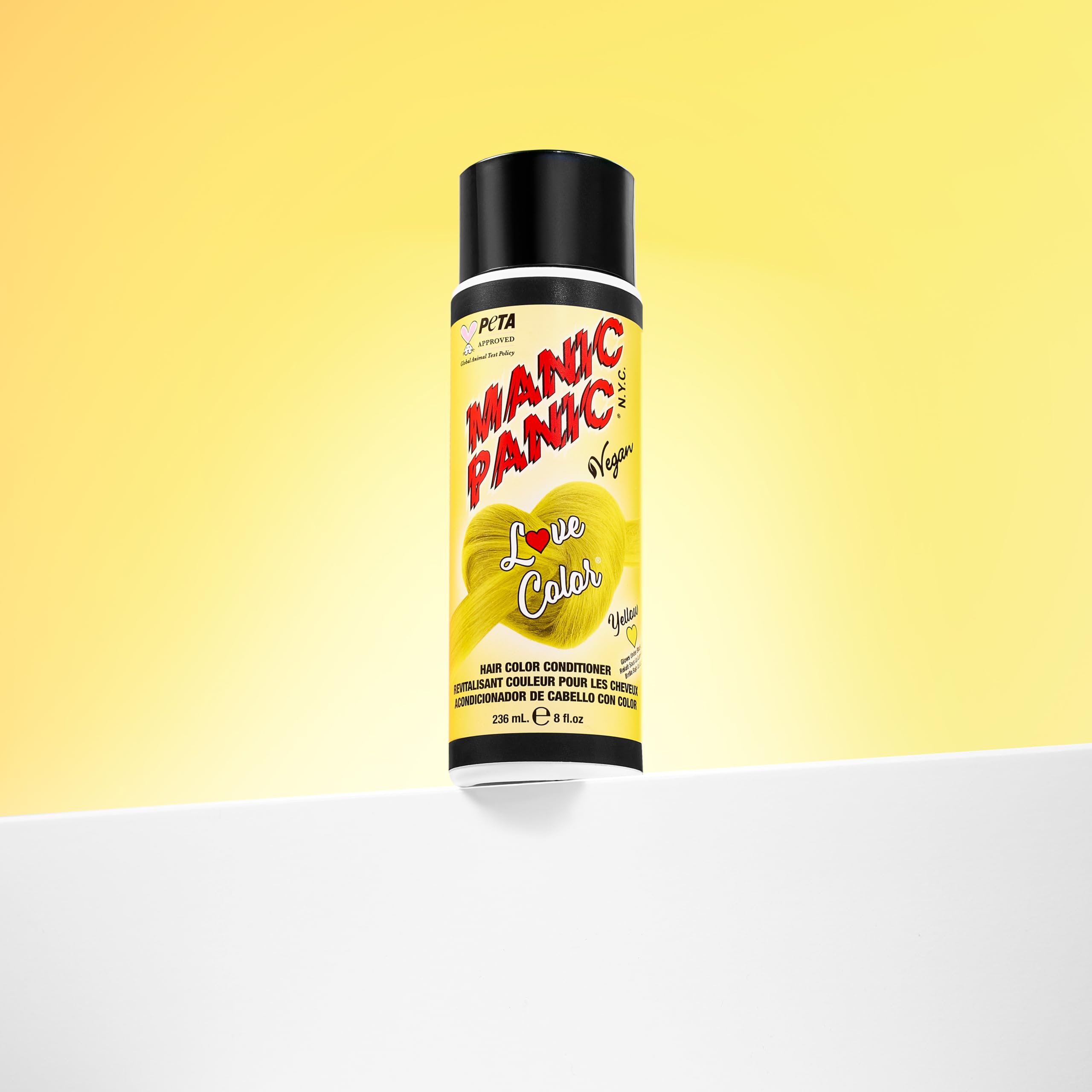 Manic Panic Love Color 236ml Yellow Heart