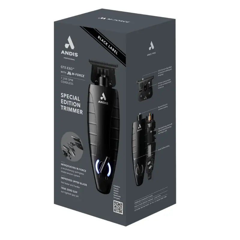 ANDIS GTX-EXO with M-FORCE BLACL LABLE Cordless TRIMMER
