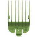 Wahl No. 7 Plastic Tab Attachment Comb 7/8inch Green