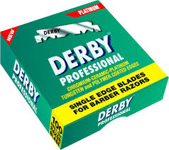 Derby  Pro Single Edge Razor Blades 100pcs Per Box
