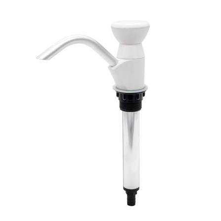 BASIN PUMP WHITE