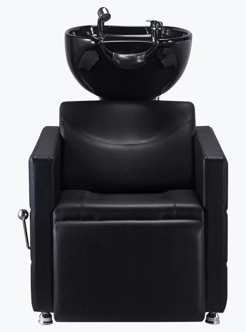 Karma Shampoo Unit Ottoman Black 03ott