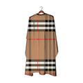 Deyaz Replicape Premium Fashion Salon Cape Brown With Stripes