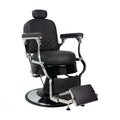 Karma Ascot Barber Chair Black/white/chrome 04110114