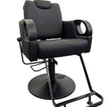 Karma Salon Chair Base Square Flat Black 029301