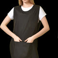 Deyaz Premium Salon Apron with Pockets Skull Logo