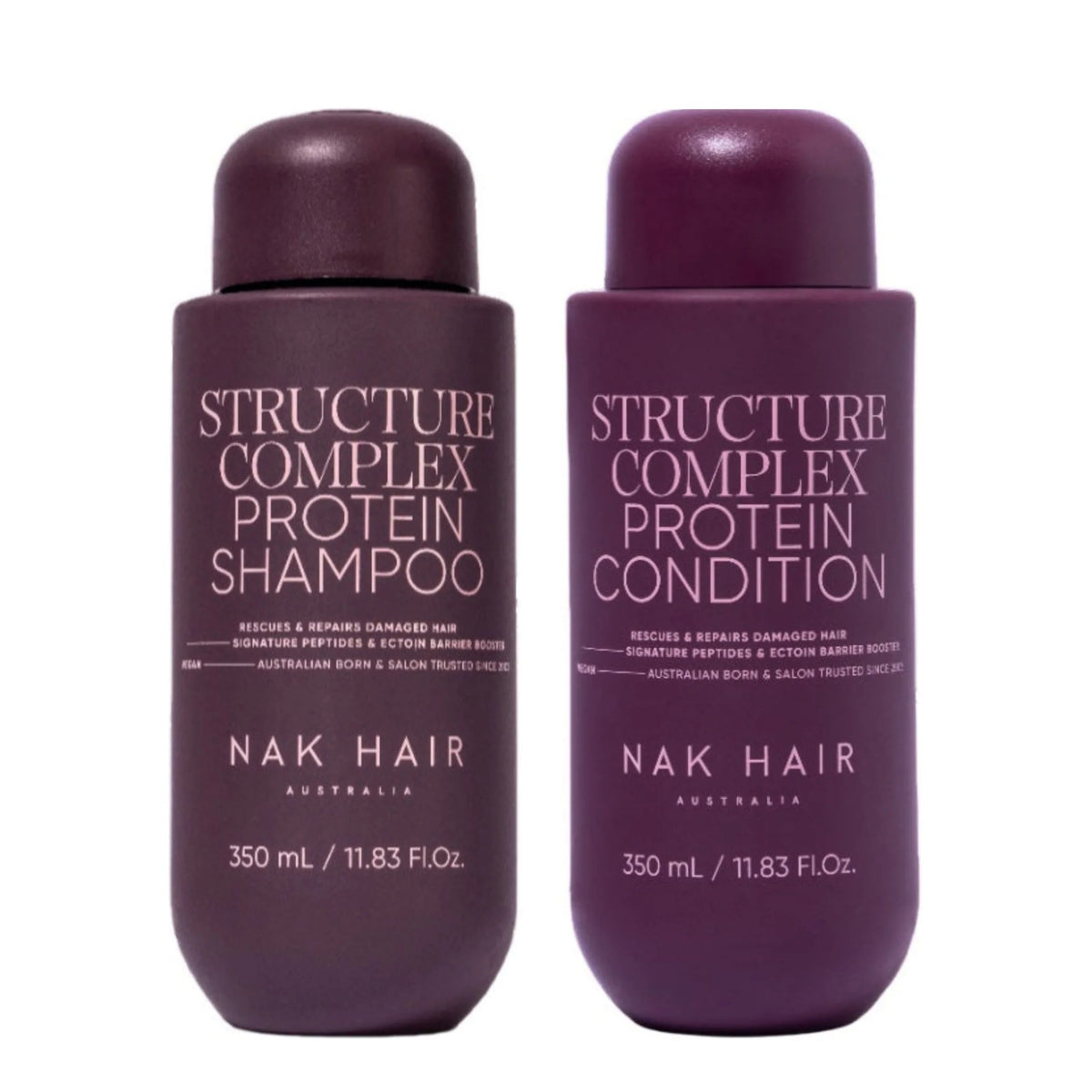 Nak Holiday Structure Complex Duo - Structure Complex Protein Shampoo 375ml And Structure Complex Protein Conditioner 375ml