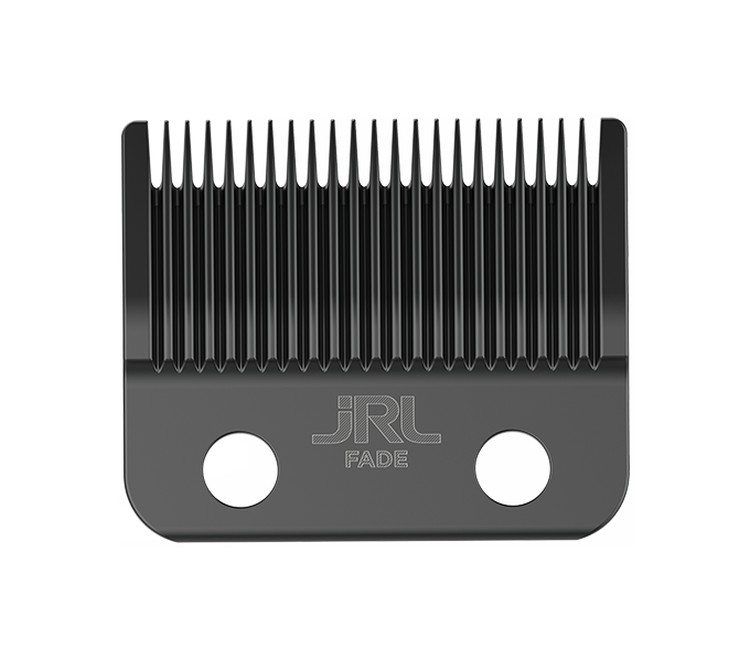 JRL BF04-B black Onyx fade precision replacement blade, front view