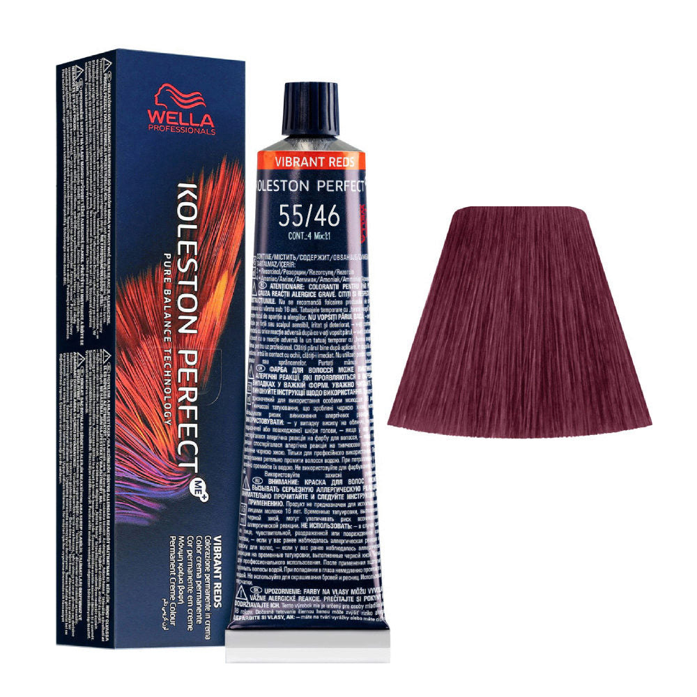 KP ME+ 55/46 VIBRANT REDS LIGHT BROWN INTENSIVE RED VIOLET 60G