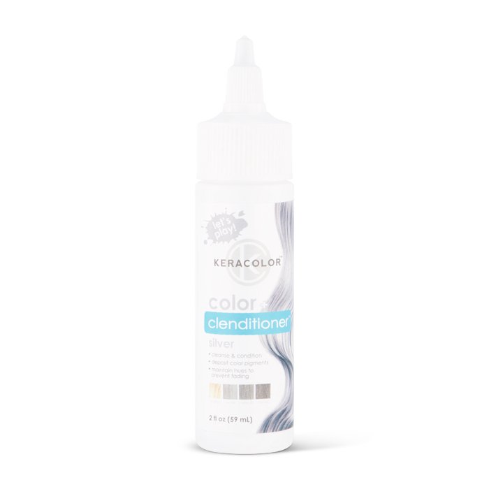 Keracolor Colour + Clenditioner Silver Blue 59ml