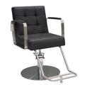 Karma Lithgow Salon Chair Black/silver 02130102