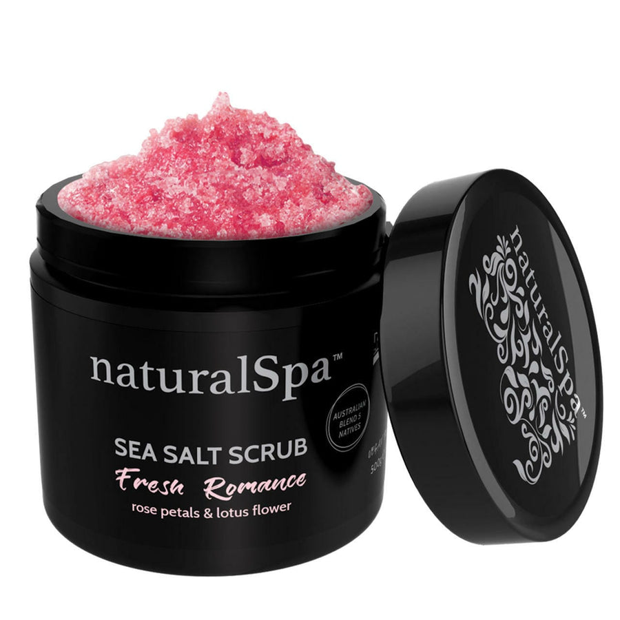 Natural Look Naturalspa Sea Salt Scrub Fresh Romance 500g