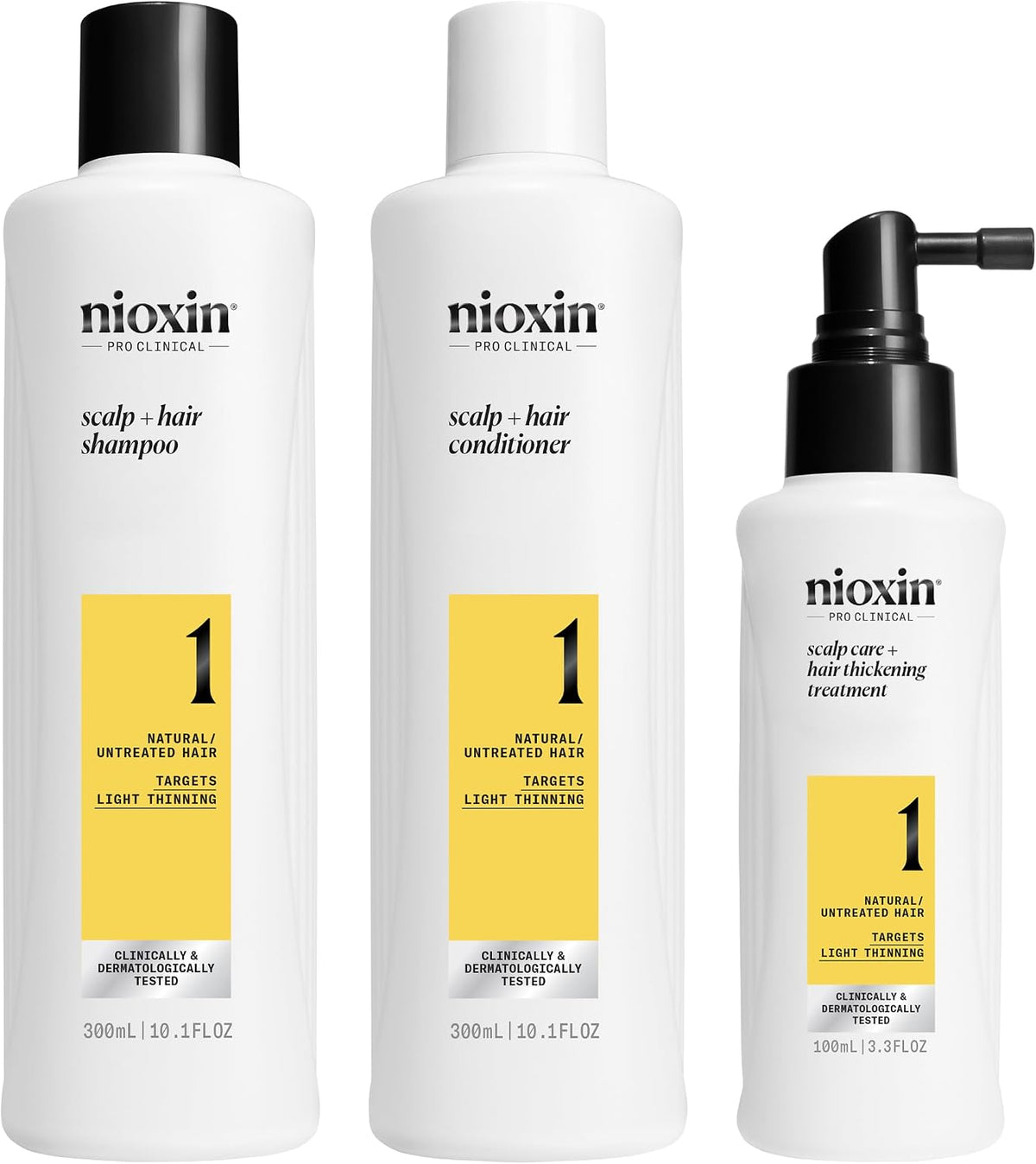 Nioxin Pro Clinical Scalp Care + Thickening System 300ml (System 1)