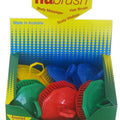 Nu Brush Assorted Colours Scalp Brush 12pk