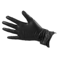 Salon Smart Black Vinyl Gloves 100pc - Large