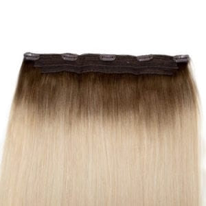 coffee n Cream -Clip Human Hair Extensions in 5 Piece