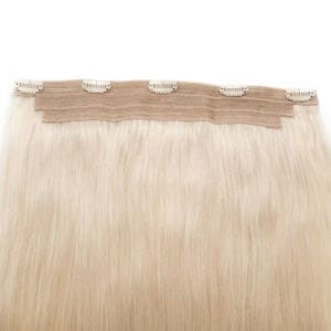 milkshake-Clip Human Hair Extensions in 5 Piece